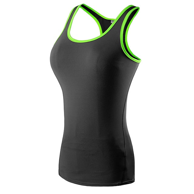 Women's Running Tank Top Compression Tank Top Racerback