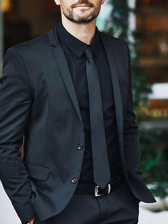 Ties Men's Pre-Tied Narrow - Stripes Classic and Zip