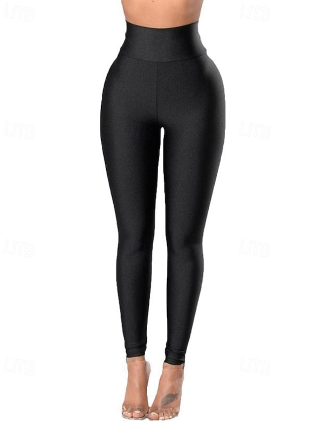Women's Chinos Leggings Streetwear Casual Full Length