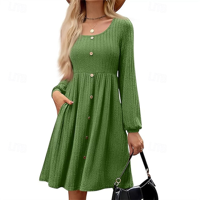Women's Mini Dress Casual Dress Elegant Fashion Modern
