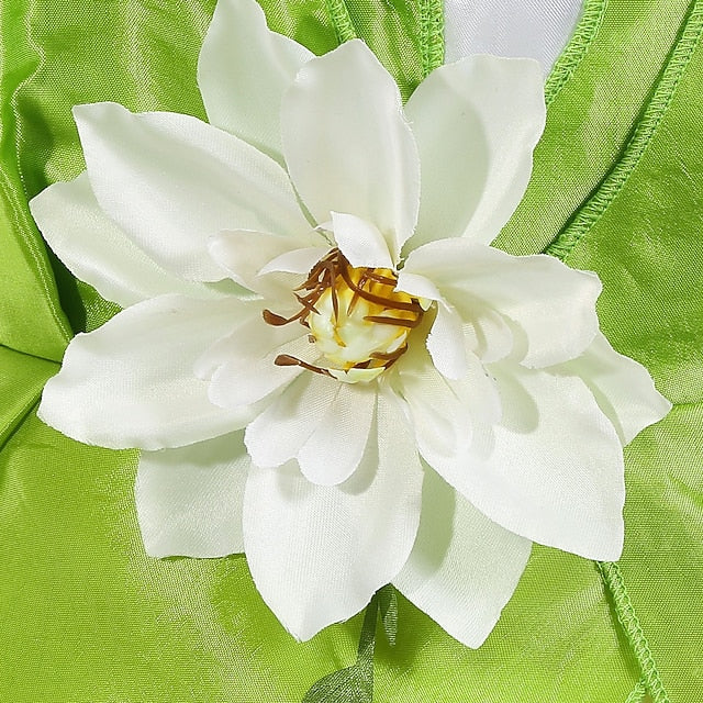 Girl Tinker Tiana Fairytale Flower Dress Princess Theme Bell