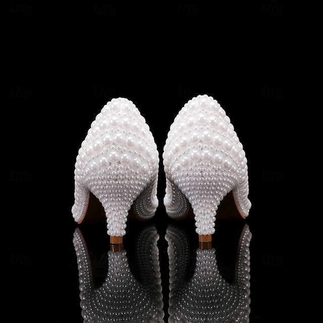 Shoes Party Wedding Women's White