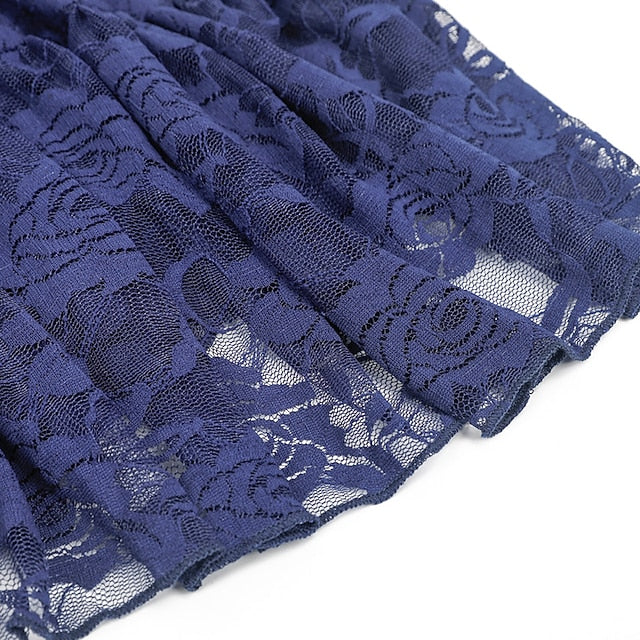 Colored Girl Kids Solid Dress Girls' Flower Long