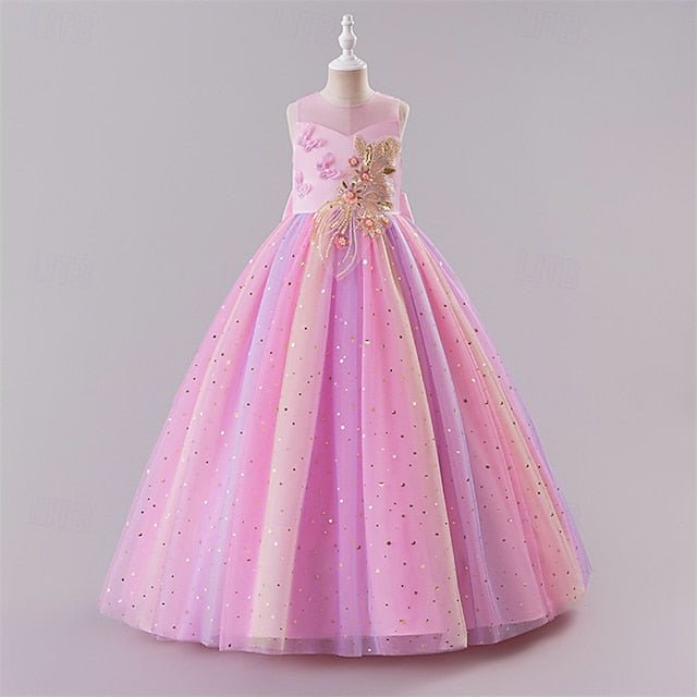 Princess Kid's Girls' Dress Girl Flower