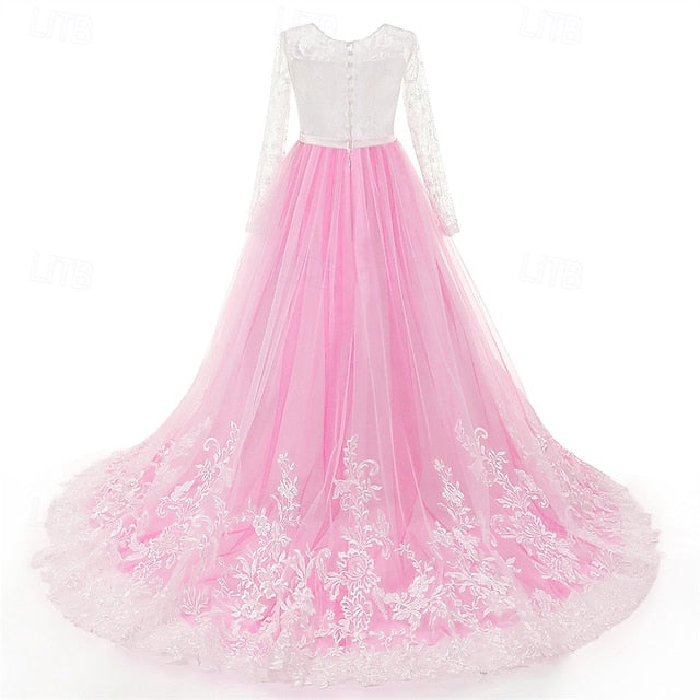 Dress Girls' Princess Girl Flower Kid's