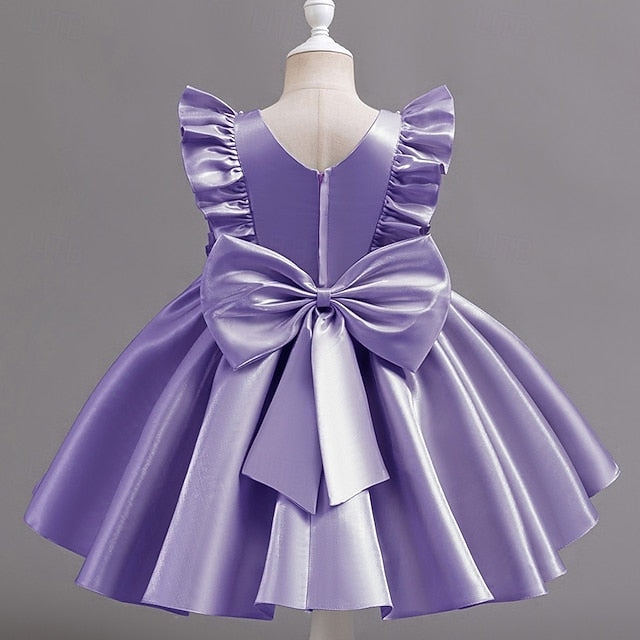 Floral Toddler Sleeveless Party Dress Wedding Girls'