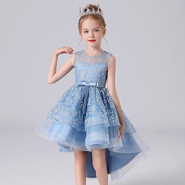 Girls' Girl Dress Princess Party Flower