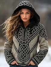 Women's Viking Boho Leggings Vintage Ethnic Style Full