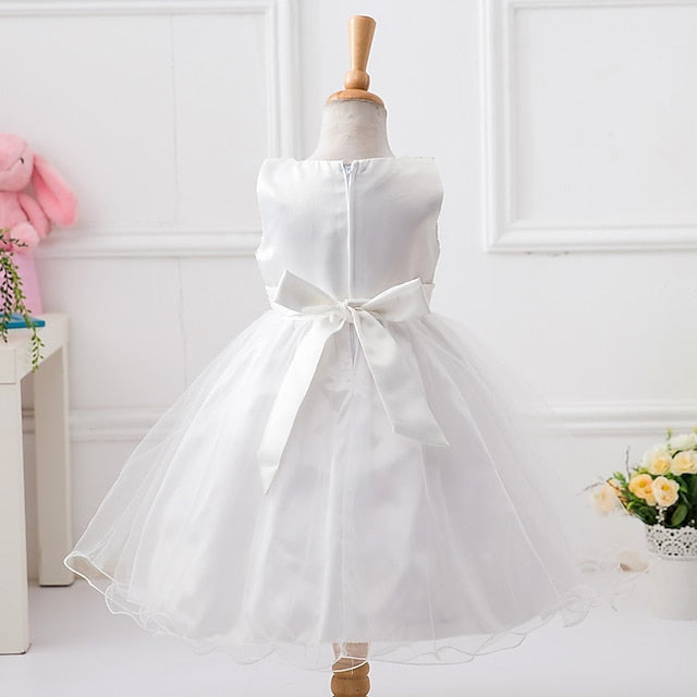 Girls' Wedding Party Girl Dress Flower