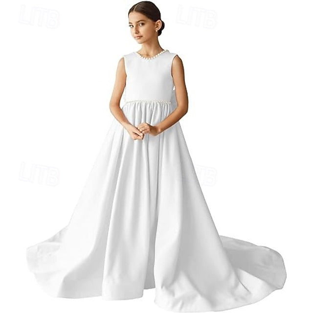 Girls' Party Girl Dress Communion First Flower
