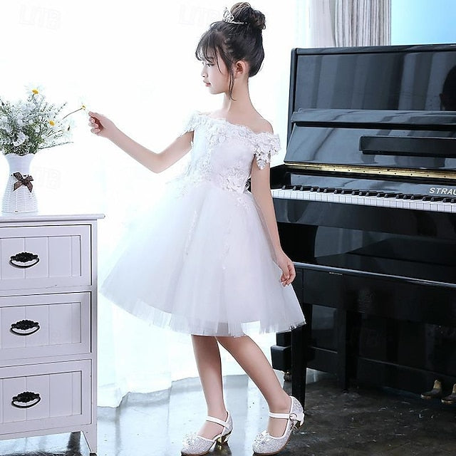 Sequin Girls' Dress Toddler Flower 3/4 Girl Party