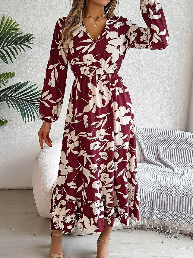 Women's Midi Dress Casual Dress Swing Dress A Line Dress