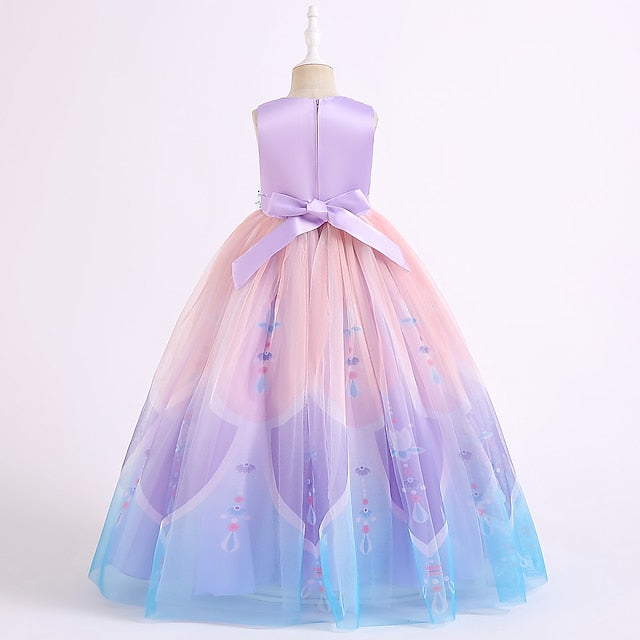 Girls' Party Kids Flower Dress Girl
