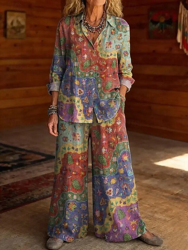 Women's Two Piece Sets Pants Sets Bolero Top Long Sleeve