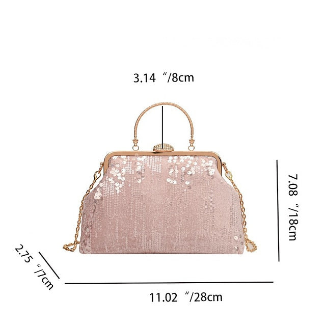 Women's Dome Party Clutch Handbag Bags Bag Synthetic