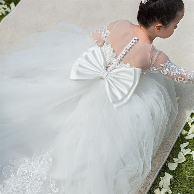Kid's Dress Girls' Flower Princess Girl