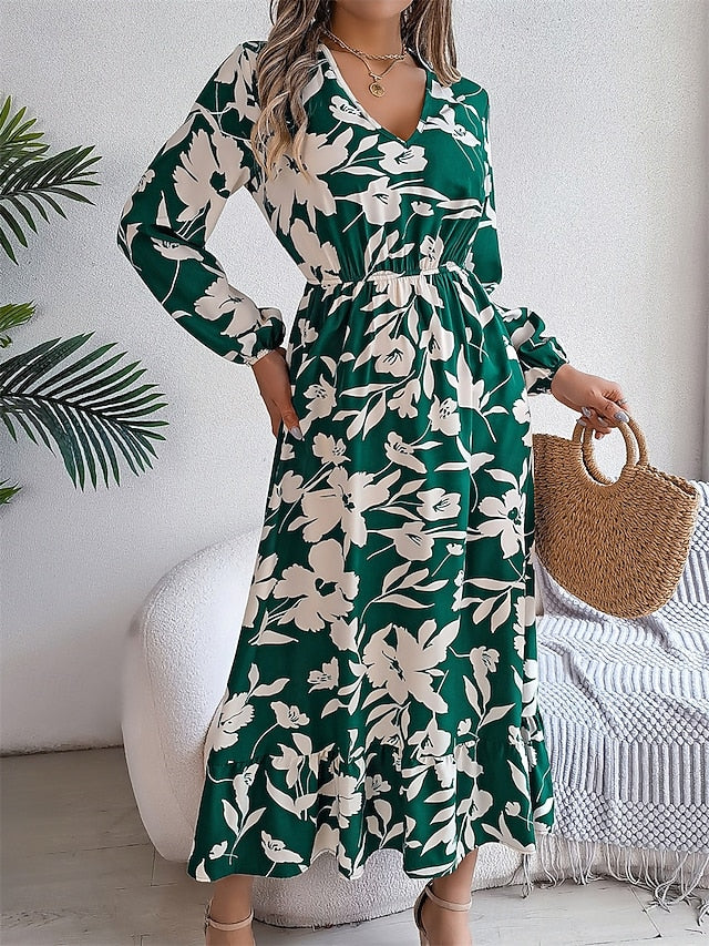 Women's Midi Dress Casual Dress Swing Dress A Line Dress