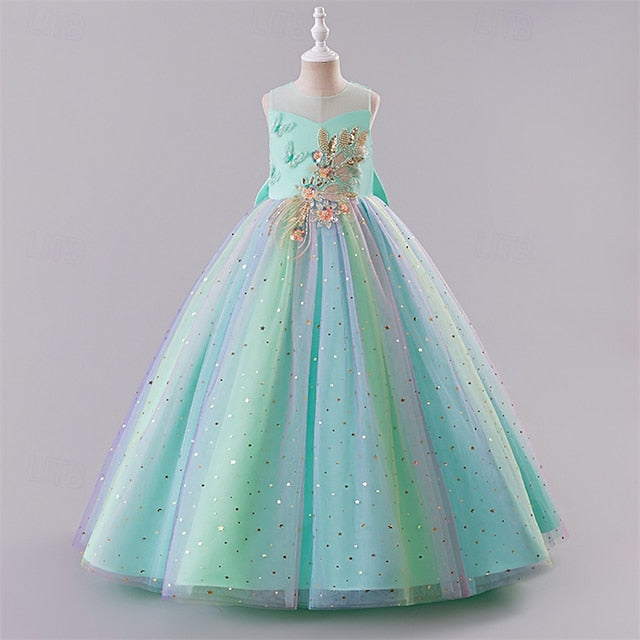 Princess Kid's Girls' Dress Girl Flower