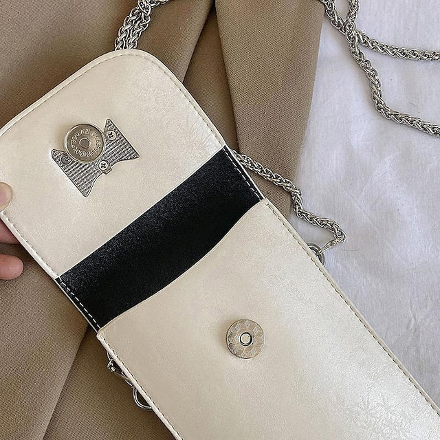 Leather Women's Phone Bag Daily PU Mobile Crossbody