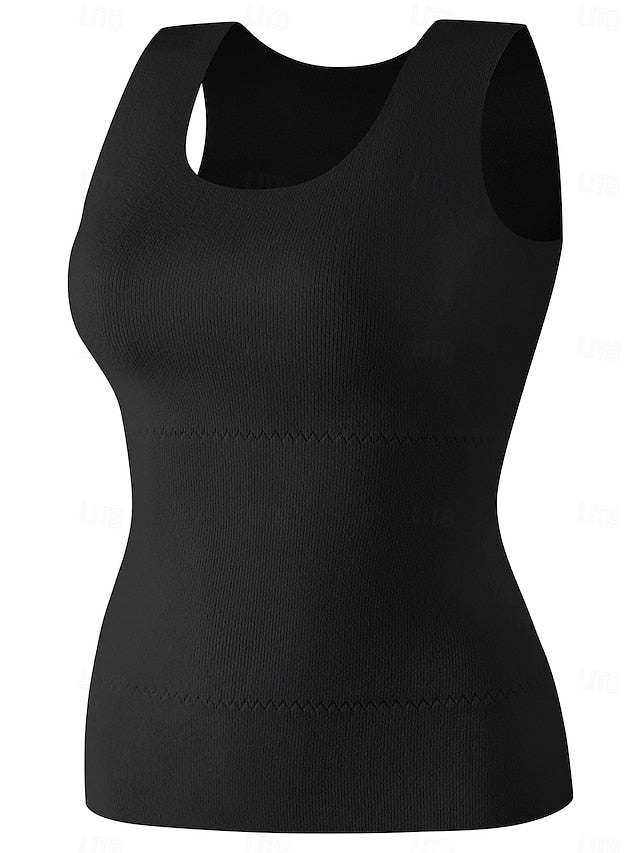 Women's Plus Size Camisole Tank Top Plain Daily Casual