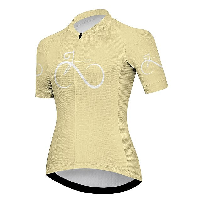 Women's Cycling Jersey Graphic Funny Short Sleeve Bike