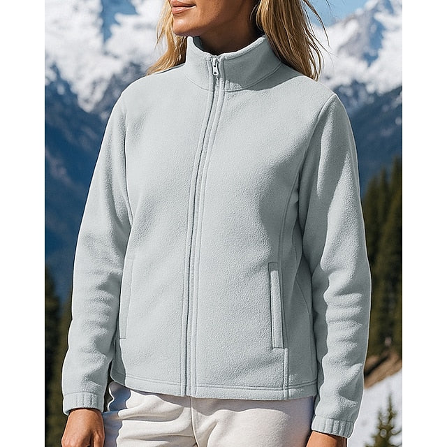 Women's Hiking Jacket Fleece Jacket Winter Coat Outdoor