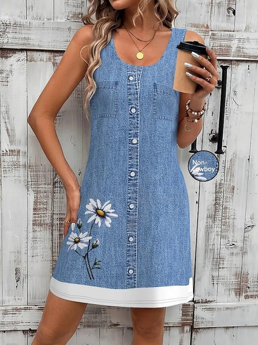 Women's Mini Dress Sundress A Line Dress Summer Dress