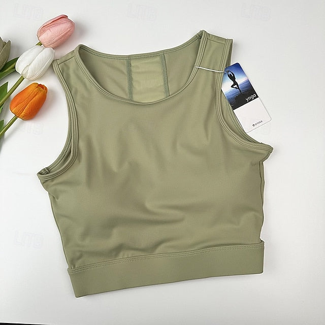 Women's Yoga Bra Pilates Bra Sports Vest Bra Top Breathable