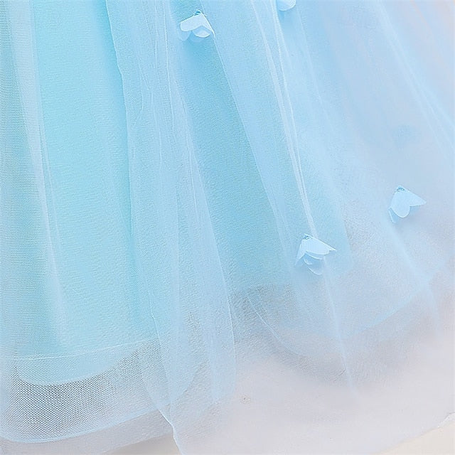 Dress Princess Girls' Flower Girl Kid's