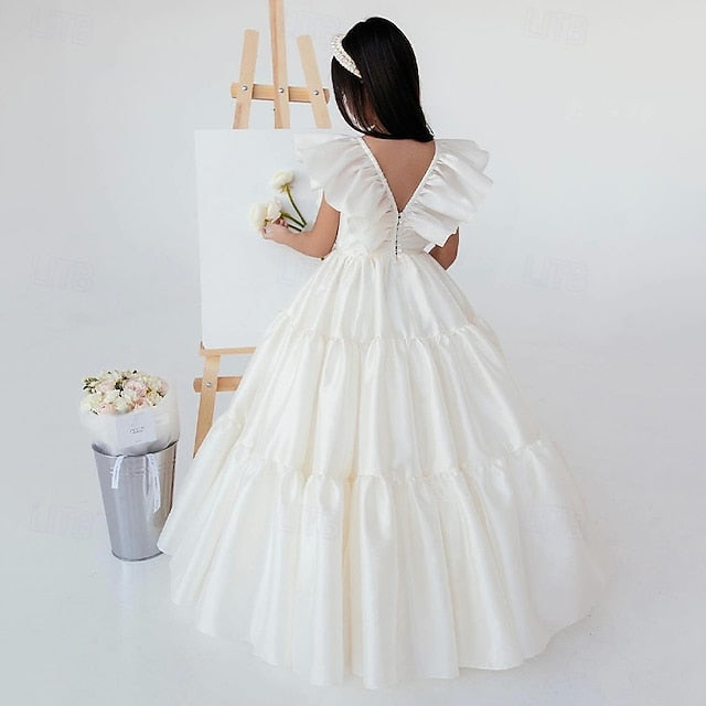 Formal First Flower Girls' Girl Communion Dress