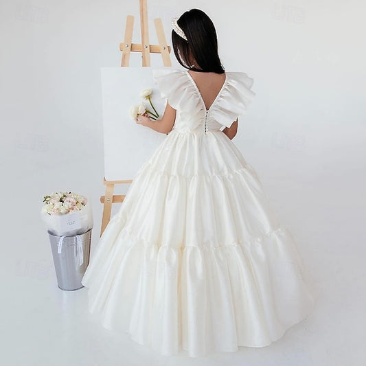 Formal First Flower Girls' Girl Communion Dress