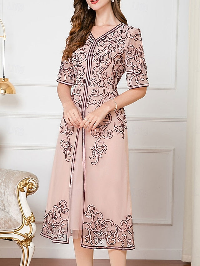 of Elegant Wedding Guest Chinese Mother Bride the Dress