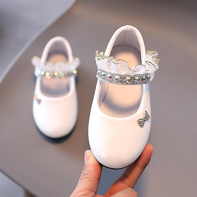 Mary Jane Flats Daily Shoes Water PU Dress Girls' Lolita