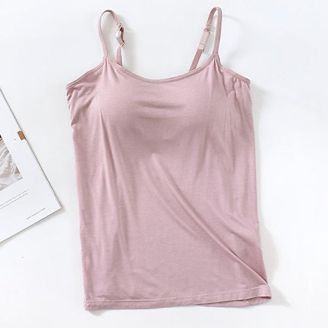 Multi Packs 3pcs Women's U Neck Sleeveless Khaki+White+Gray