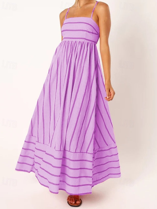 Women's Midi Dress Slip Dress Classic Modern Outdoor