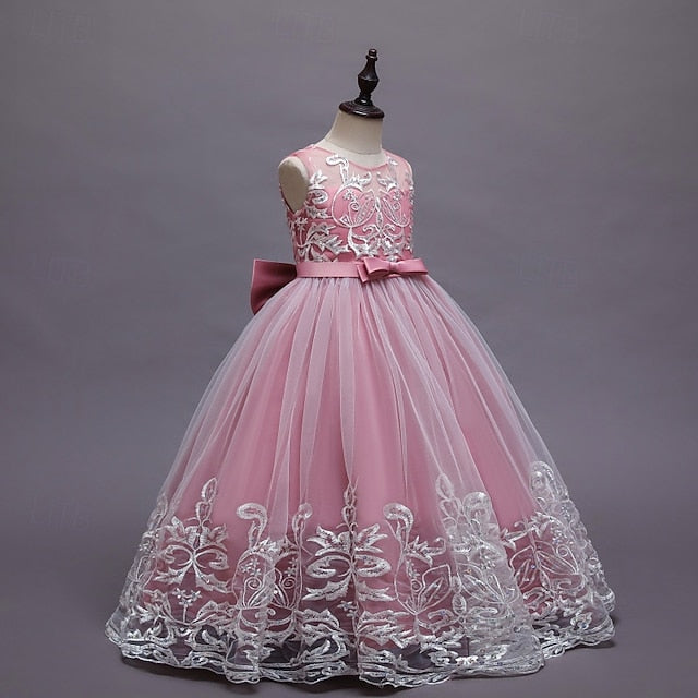 Princess Kid's Girl Flower Dress Girls'