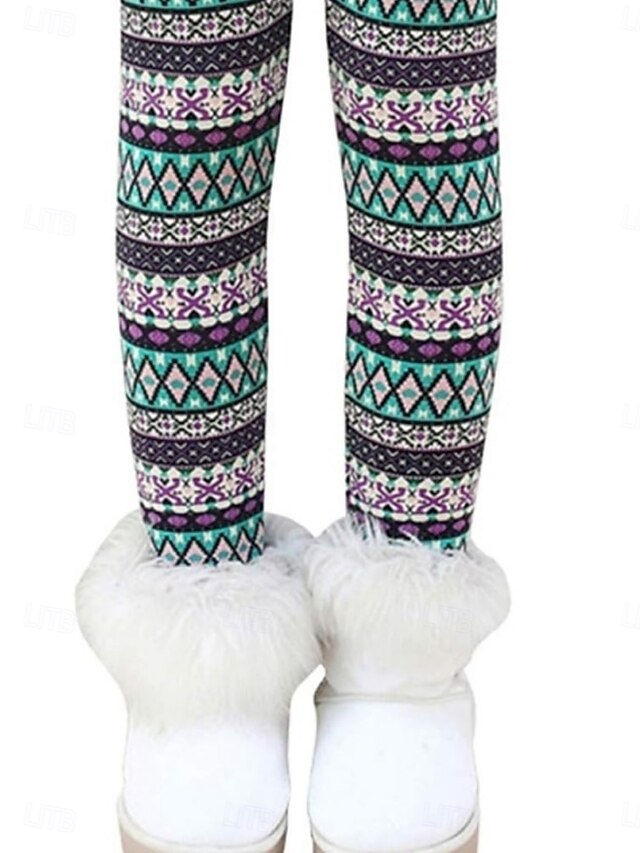 Women's Chinos Leggings Cozy Leggings Ethnic Style Casual