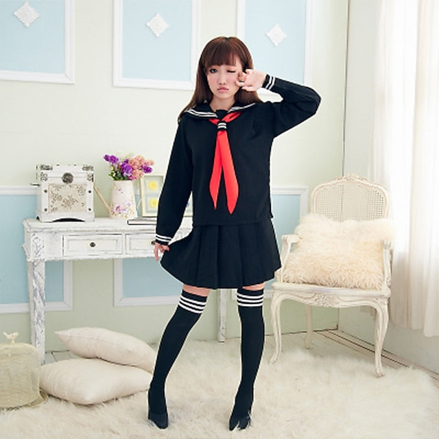 Women's Student / School Uniform Schoolgirls Cosplay
