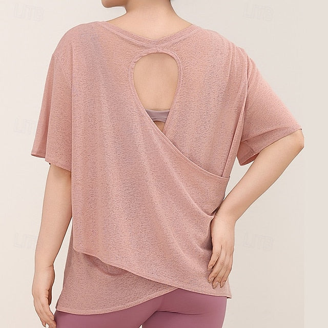 Women's Sports shirts pilates top Sports Top Skin Friendly