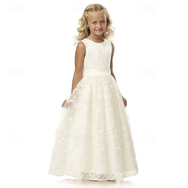 Dress Girl Princess Girls' Kid's Flower