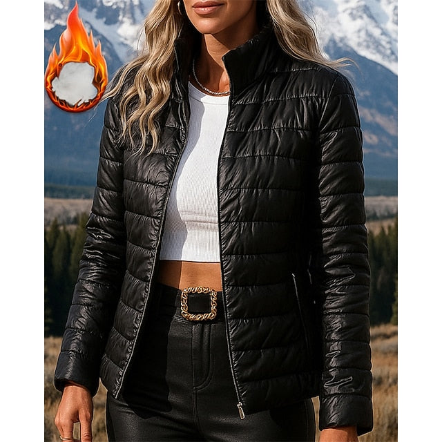 Women's Hiking Jacket Puffer Jacket Thermal Jacket Outdoor