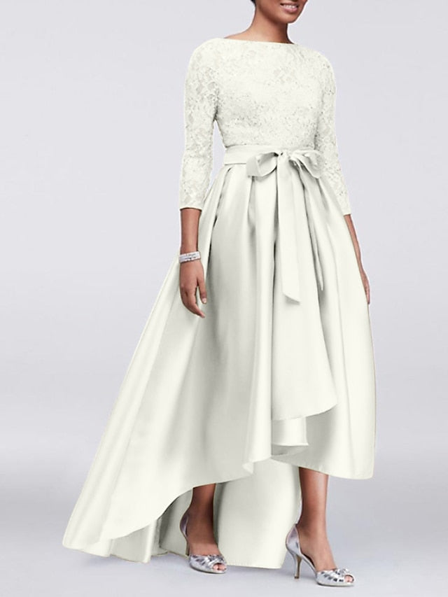 Elegant Wedding Guest A-Line Bride Dress Plus Size the of Mother