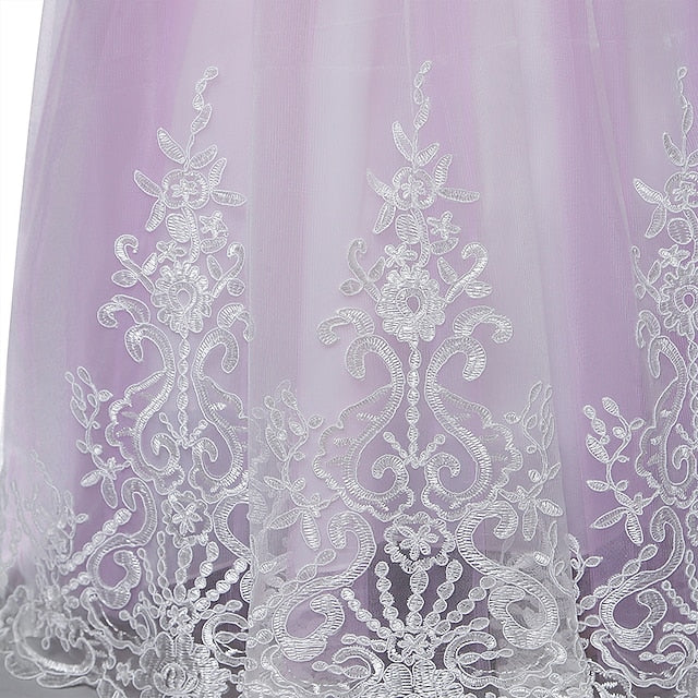 Flower Girls' Girl Dress Wedding Kids Sleeveless