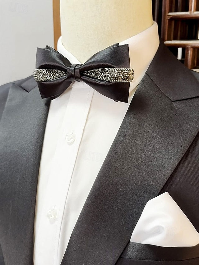 Christmas Red Tie – Bow Men's