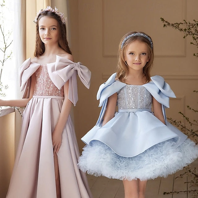 Gown Girl Princess Dress Girls' Evening Flower Formal