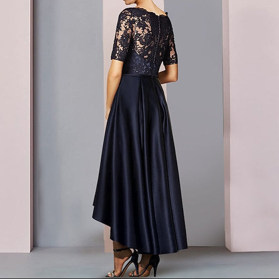 A-Line Elegant Mother High Low Guest Wedding Bride of the Dress