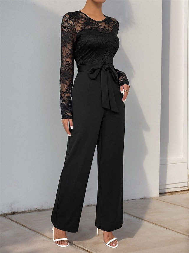 Casual Jumpsuit Elegant Pantsuit of / Bride Mother Jewel the