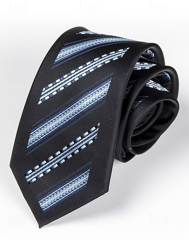 Tie 6cm Positioning - Narrow Men's Pattern Stripe
