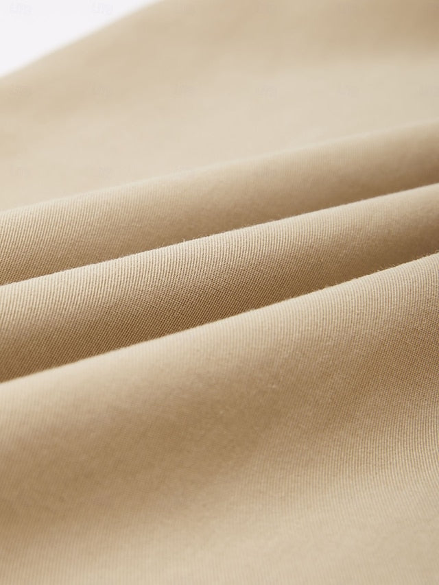 High Rise Elastic Waist Straight Pants