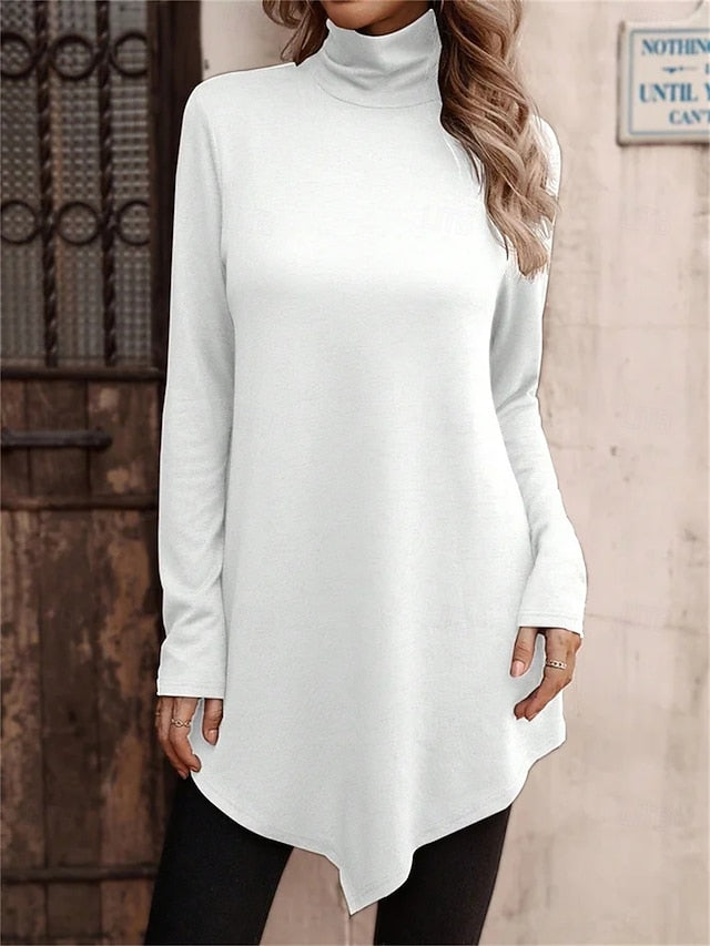 Women's T shirt Long Sleeve Graphic Plain Stylish Classic